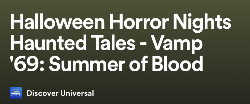 HauntGirlsPod's tweet photo. 7 days till #HHN32 

1 week 🤯 how do you fill it? 
By listening to the Discover Universal Podcasts! Which episode has gotten you most hyped for @HorrorNightsORL ? Reply with your favorite so far! https://t.co/5H4Py7qm19