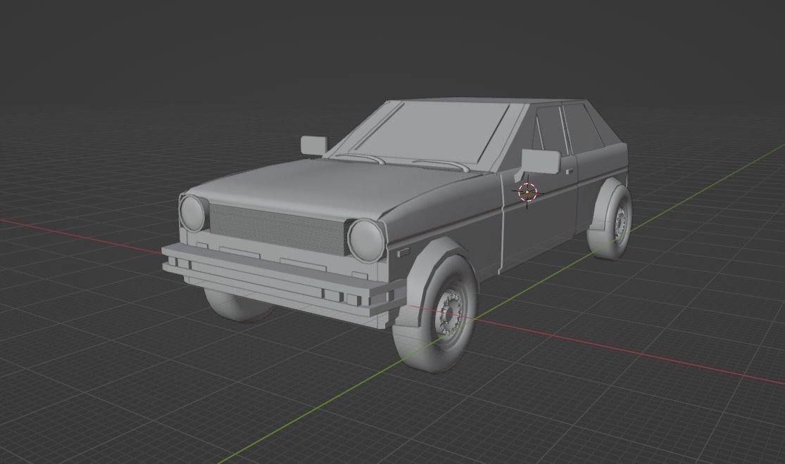 WorldinNegative's tweet photo. The #3dmodeling of the car is done, now comes texturing... 

3D model made by: https://t.co/inj5hRwvcl

#screenshotsaturday #UnrealEngine5 #blender #IndieGameDev #indiegame #gamedev https://t.co/p5tL8WUJpn