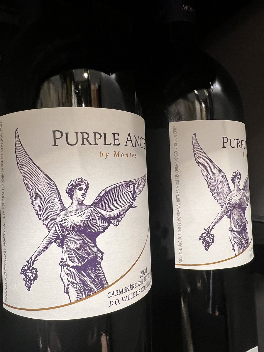 Oh, hi!! 👼 #PurpleAngel #PremiumWine #WinesOfChile