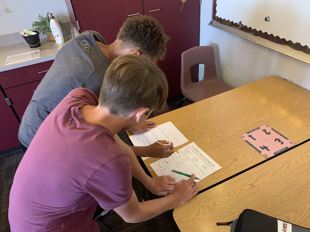 Keep your eyes peeled for this year for Classroom Chronicles: Captured Learning Moments at BCMS: 

Students learned classroom procedures while working together to solve puzzles in this escape room activity!