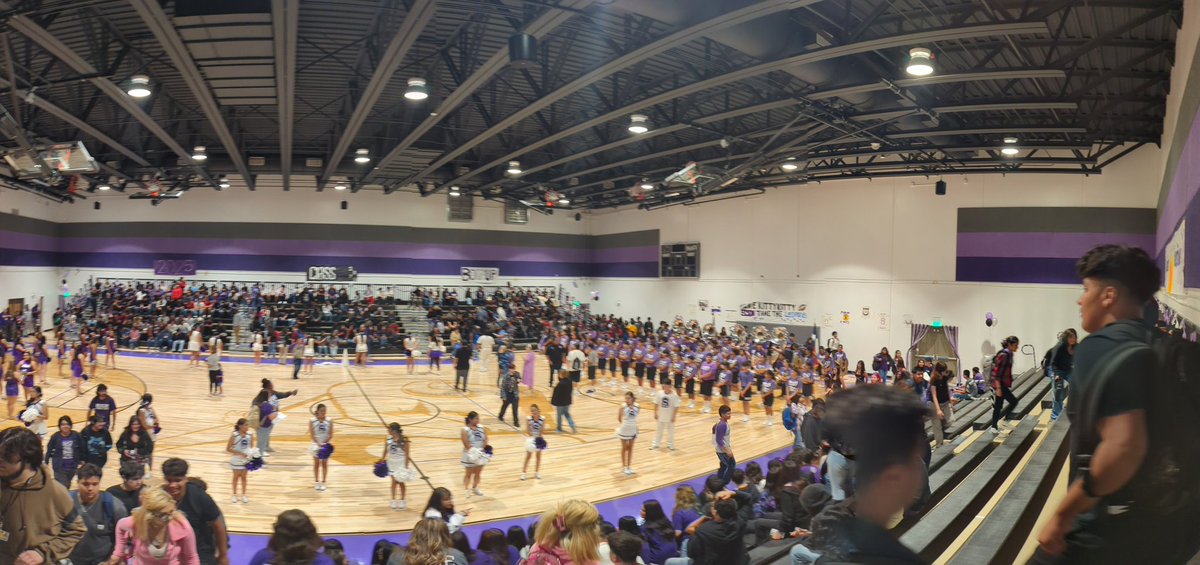 Years in the making! Thank you Dallas ISD and thank you voters! Without you our kids would have never experienced what was their first true pep rally in their own gym in over 20 years!