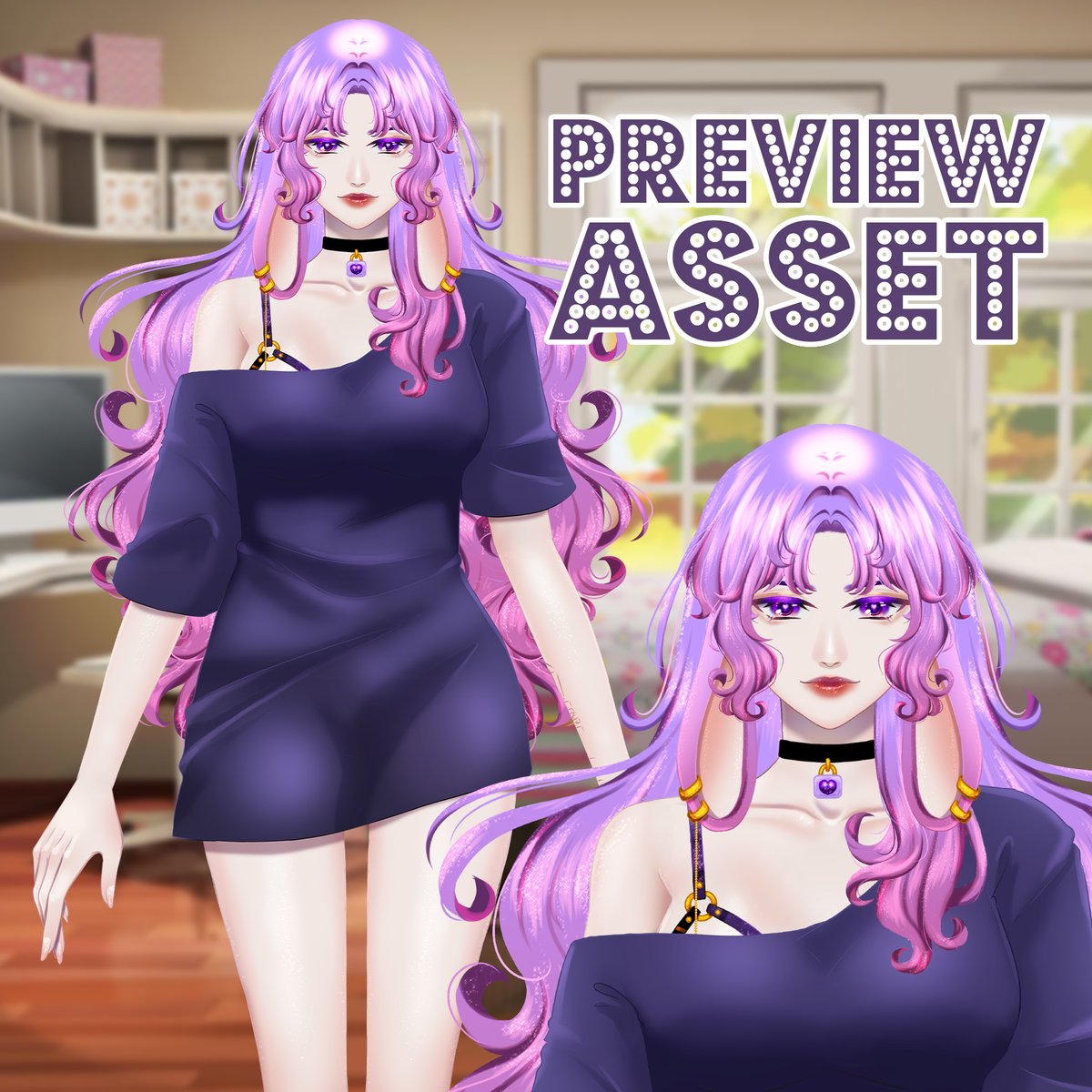 [✨FREE #VTuberAssets ✨]

Hi! I've just made this oversize t-shirt vtuber asset for free! I've already uploaded it on my kofi. It's free but If you want to donate me, I'll appreciated that 💜🤗

Link: ko-fi.com/s/de48e6a7a9
Don't forget to tag me or, QRT this tweet to use~💜