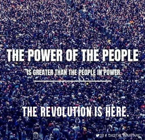 Americans are WAKING UP. Whites, blacks, and people of all races and colors. There's a REVOLUTION happening. In the hearts and souls of Americans. We're telling the FAKE NEWS and DEMOCRATS. WE'VE HAD ENOUGH! YOU CROSSED THE LINE! The STORM IS HERE!