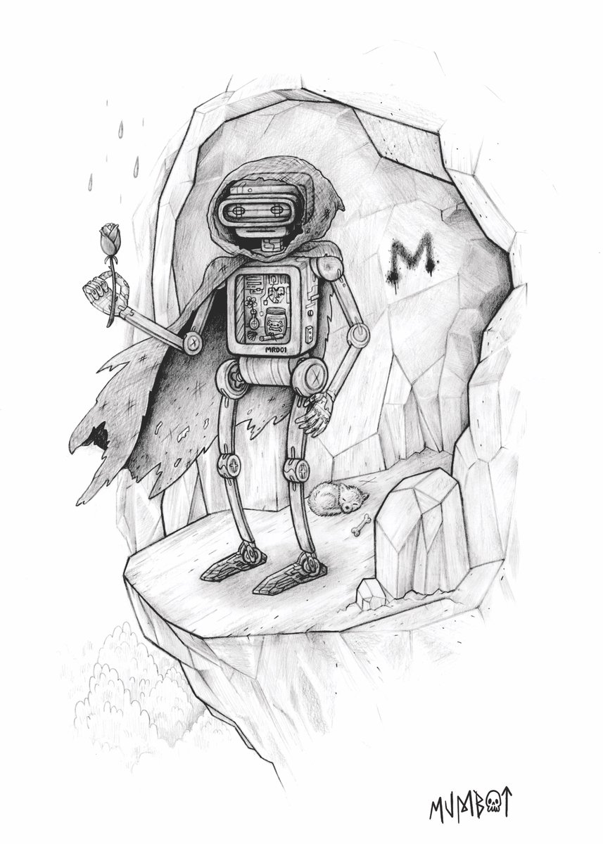 mumbot's tweet photo. Might make a little zine featuring all of my graphite pieces… what do you think? Just sharing a few here (including the latest piece of course 🙂)
🖤
#graphite #graphitegang #mumbot #mumbotworld #Aughostus #pencil #analogue #GFFF #Shumi #Marudo #Mossy #worldbuilding https://t.co/80AcxU2CvT
