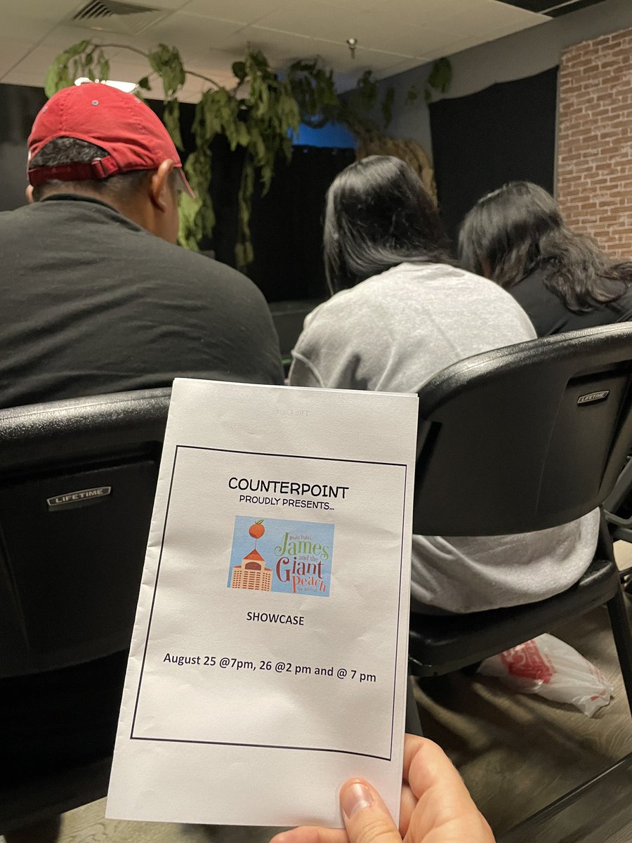 OFMS_BTC's tweet image. Joan and I are excited to see some BTCers in James and the Giant Peach at Counterpoint! #btcontheroad