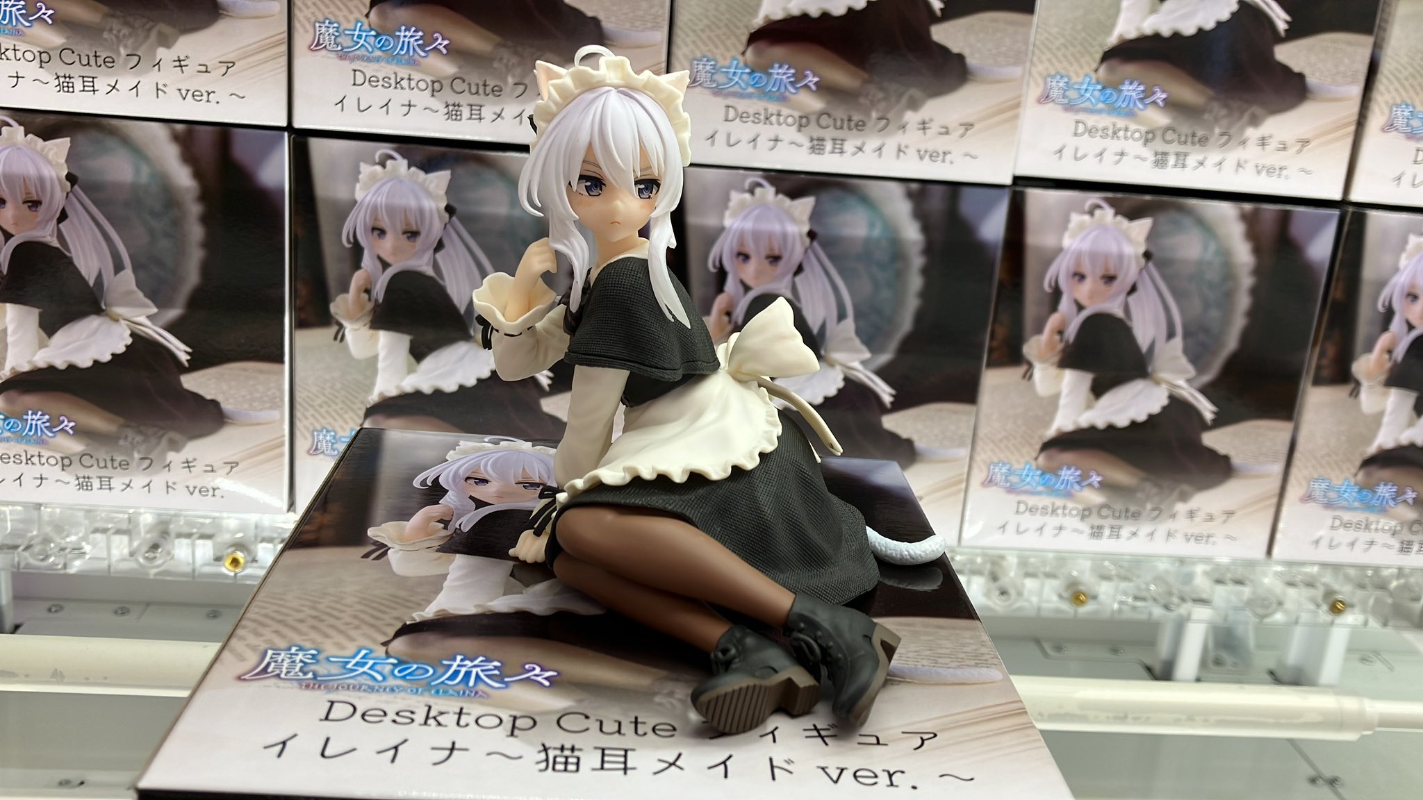 【新品】魔女の旅々Desktop Cute 私服 / 猫耳メイド 6種セット Amazon.co.jp: 魔女の旅々 Desktop Cute フィギュア イレイナ 猫