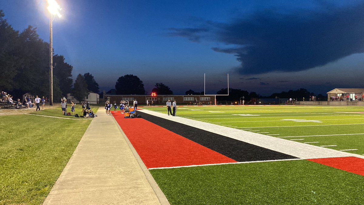 LoneJackAD's tweet photo. We're in Lincoln for the Mules season opener, as Lone Jack takes on the defending State Semi-Finalist Cardinals! I will keep you updated as we go. #LetsGoMules @LJMulesFootball https://t.co/qwwXYosbav