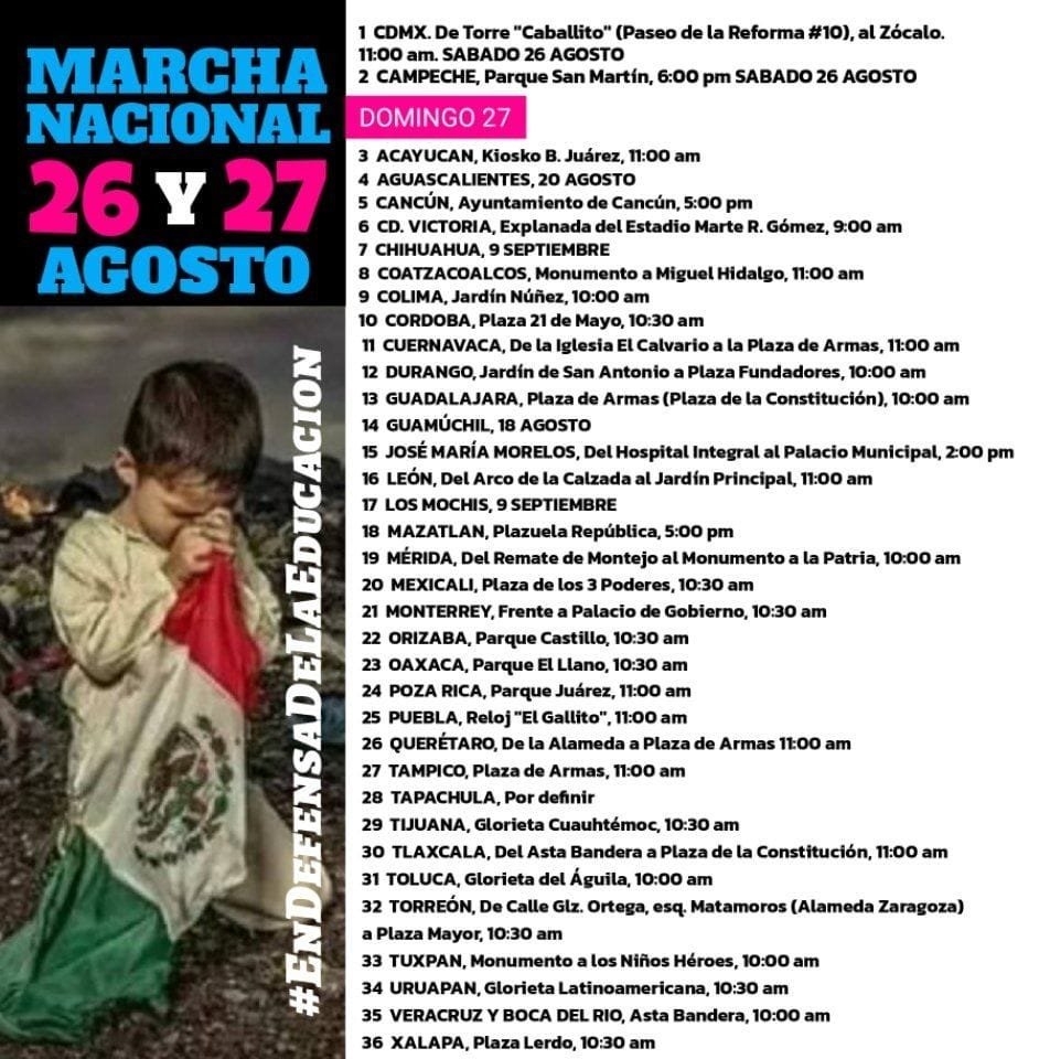 GARCIPAVON's tweet photo. Mañana, gran Marcha Nacional en CDMX y también en Campeche y Domingo 27 en el resto del país. ¡Defendamos la educación de nuestros hijos, las futuras generaciones de mexicanos!
#EnDefensaDeLaEducacion
#NoALosLibrosDeTexto https://t.co/oZRoMdydBm