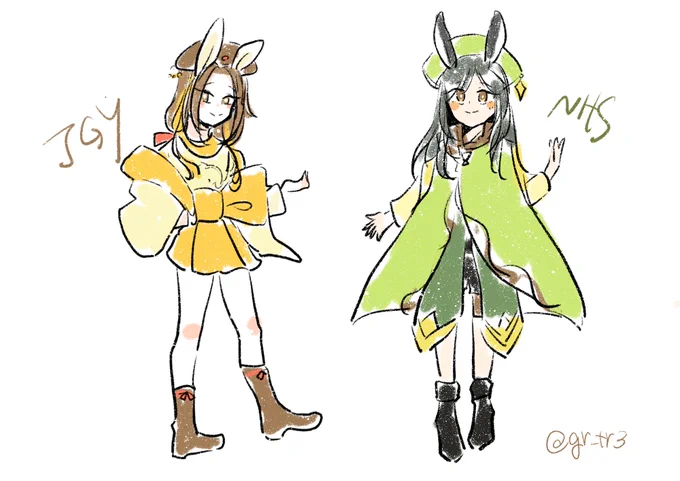 兎の使い魔に桑瑶ちゃんいた 