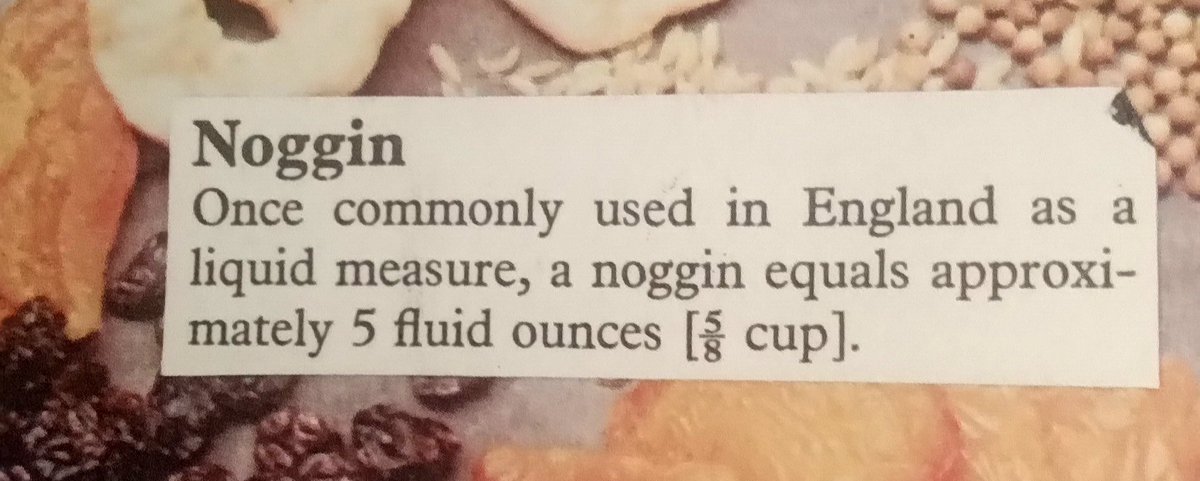 MartineFournel's tweet image. I learn!😲
#noggin #ENGLAND #liquidmeasure