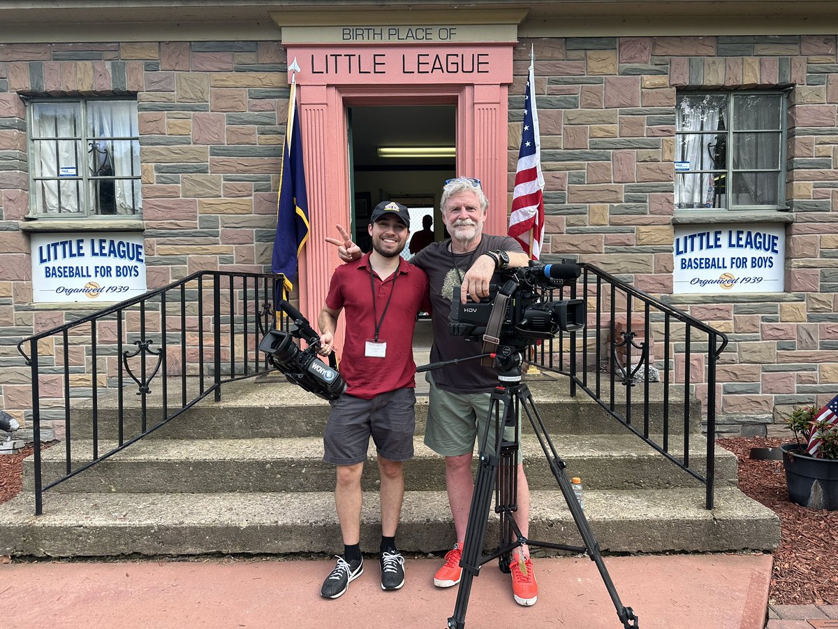 A shoutout to our amazing and hardworking video crew Alec and Bruce! <a href="/wcnypbs/">WCNY</a> is representing here in Williamsport as they document our journey! Watch tomorrow’s game live on <a href="/wcnypbs/">WCNY</a> at 10:30am.