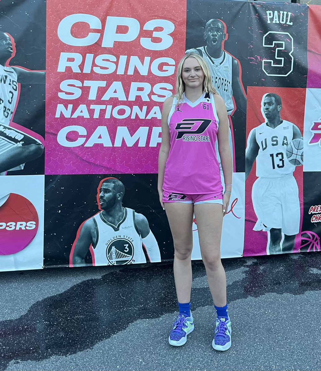 Ella Swanson (@i_am_ella_11) on Twitter photo Super excited to be at CP3 rising stars this weekend! <a href="/CP3RisingStars/">🚀13TH ANNUAL CP3 RISING STARS NATIONAL CAMP🚀</a> Super excited to be at CP3 rising stars this weekend! <a href="/CP3RisingStars/">🚀13TH ANNUAL CP3 RISING STARS NATIONAL CAMP🚀</a>