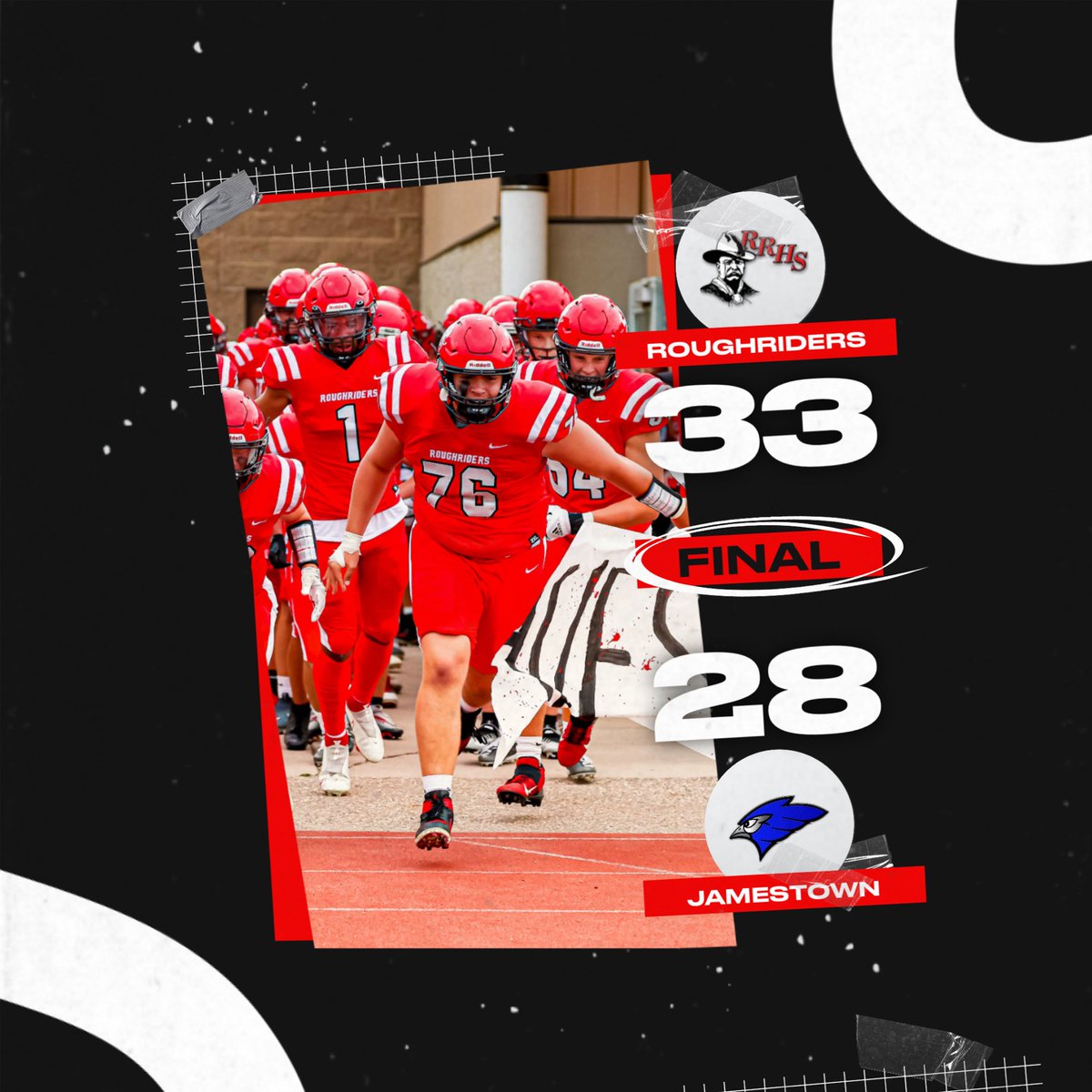 Final Score😤 
#RideOn #NDpreps <a href="/edcscores/">Eastern Dakota Conf.</a>