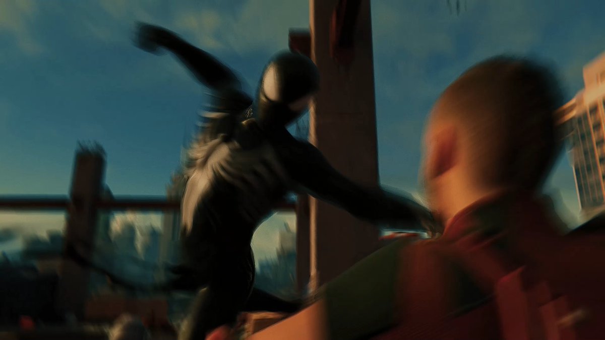NinjaLegende's tweet image. Screenshots of upcoming Marvel Spider-Man 2 video concept. Featuring Peter and Miles Morales.  I've also included a character switch mechanic during missions, offering different perspectives real time. Let me know what you guys think.
#SpiderManPC #SpidermanPS5 #SpiderMan2PS5