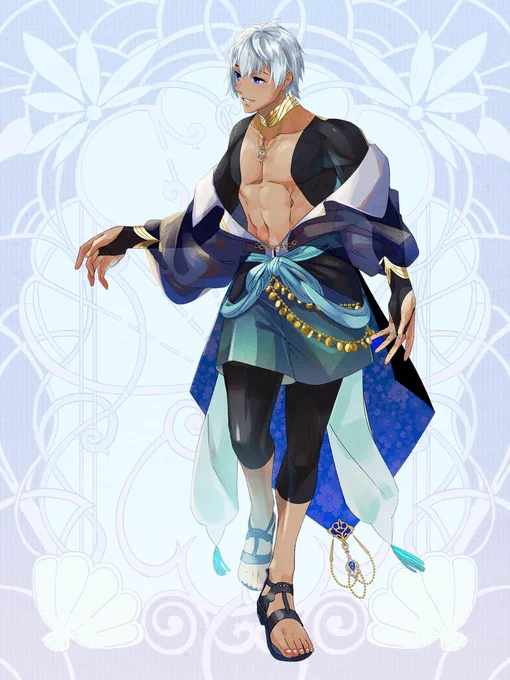 【お仕事】チェインパラドクスの水着公開されております ご依頼ありがとうございました〜!夏も残り僅かですが楽しくお過ごしください  『チェインパラドクス』(C)発注者様/いもーす/トミーウォーカー 