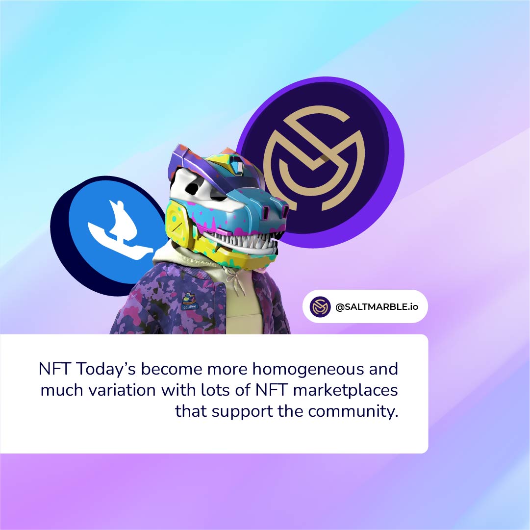 saltmarble's tweet photo. From digital art selling for millions to virtual real estate, the world of NFTs is as wild as it is wonderful. And guess what? We're just getting started! Let's explore this digital frontier together! ππ #NFT #Crypto #Blockchain #DigitalArt #Gaming #History #Saltmarble https://t.co/ryuQUGcHaX