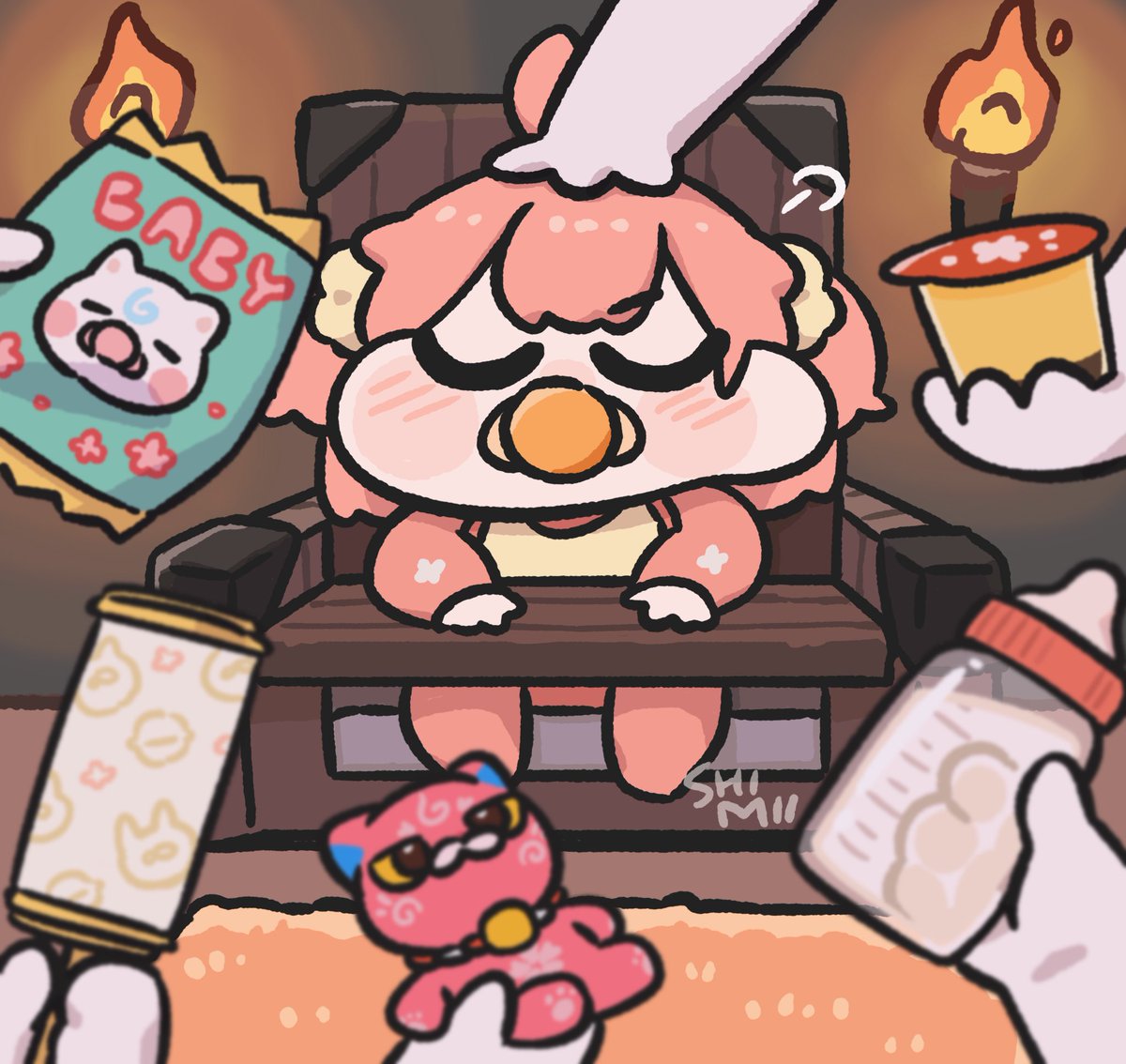 みこち専用イス #miko_Art