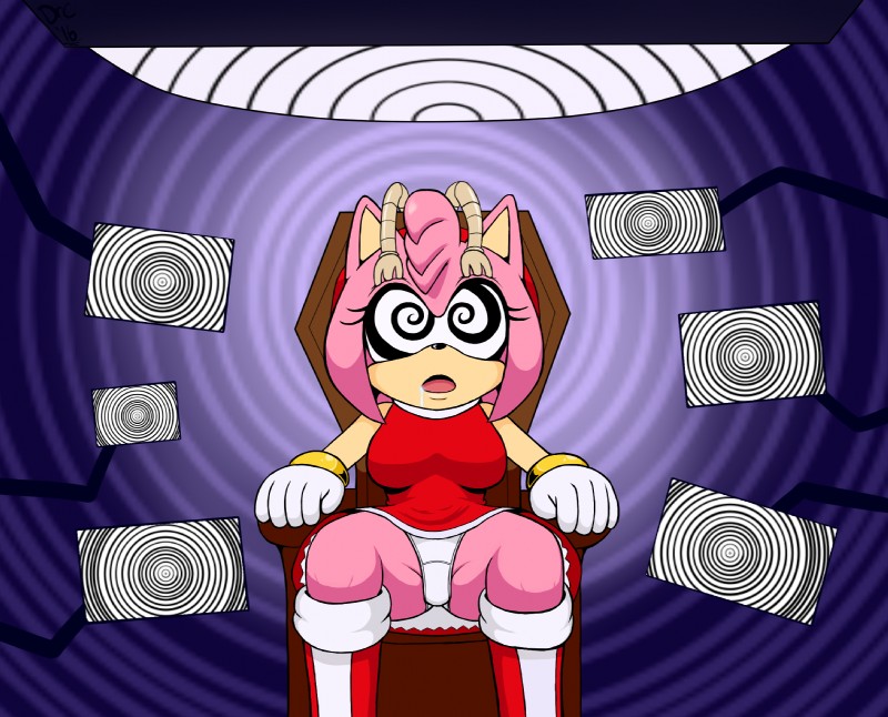 Good girl Amy. Forget Sonic

Sonic never loved you

He just hurt you

But I will give you all the love you want

All the love you need

In return, Serve me as a lover would

You want to be happy

You will see me as your true love, Forget Sonic