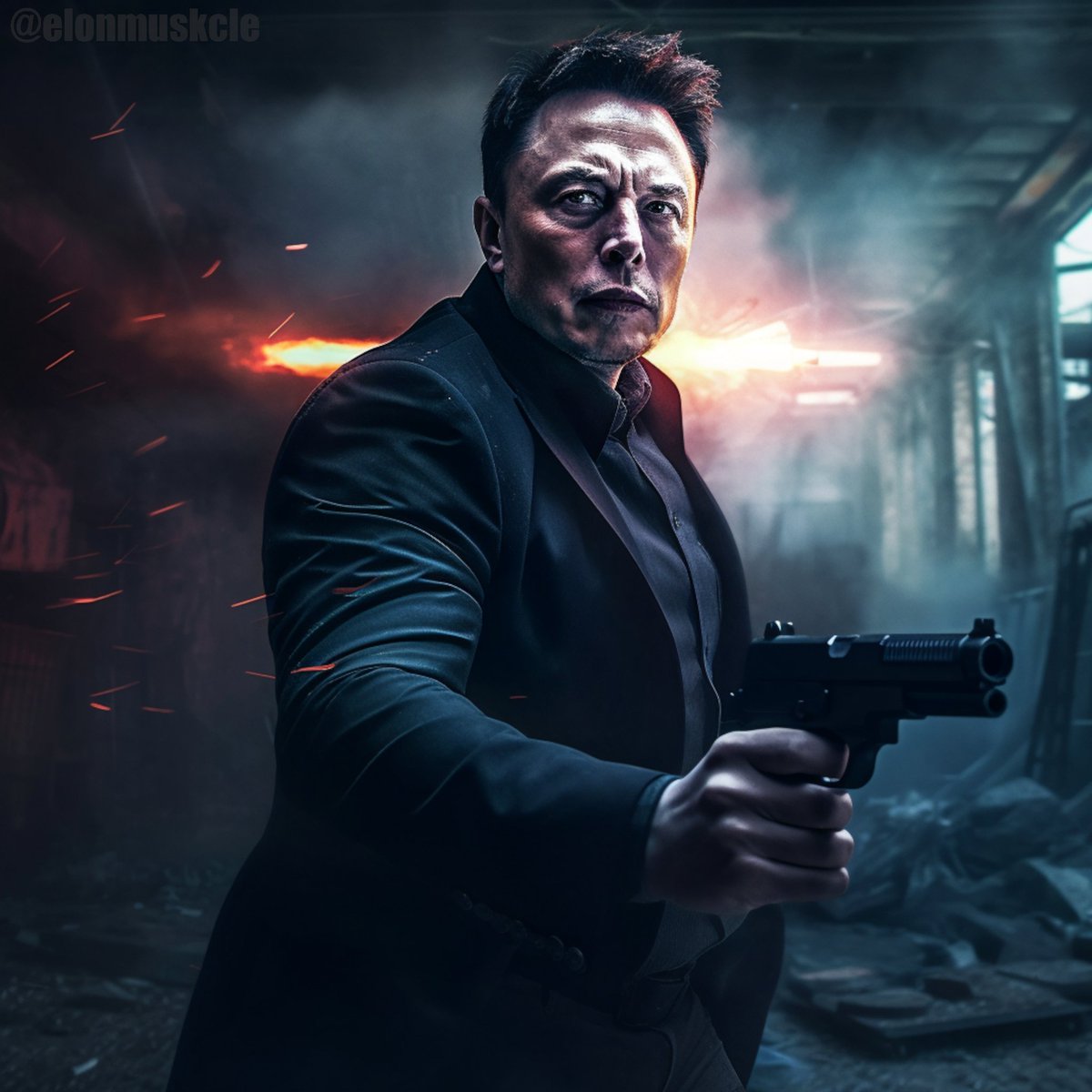 elonmuskcle's tweet photo. "Hello assassins, if you want to get me, now is your chance."

-Elon Musk