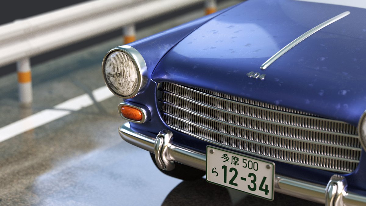 MarvinLeeeeeeee's tweet image. 車のモデリング上手くなりそう、自信つきそうな感じがしたので、もう一回挑戦。前よりうまくは出来たかな。
細部やってからの大枠のモデリングは難しいので、窓や突起部分からモデリングするのが良いかも。ソリッド化ようやく上手く使えた。
#blender
#blender初心者
#r3d