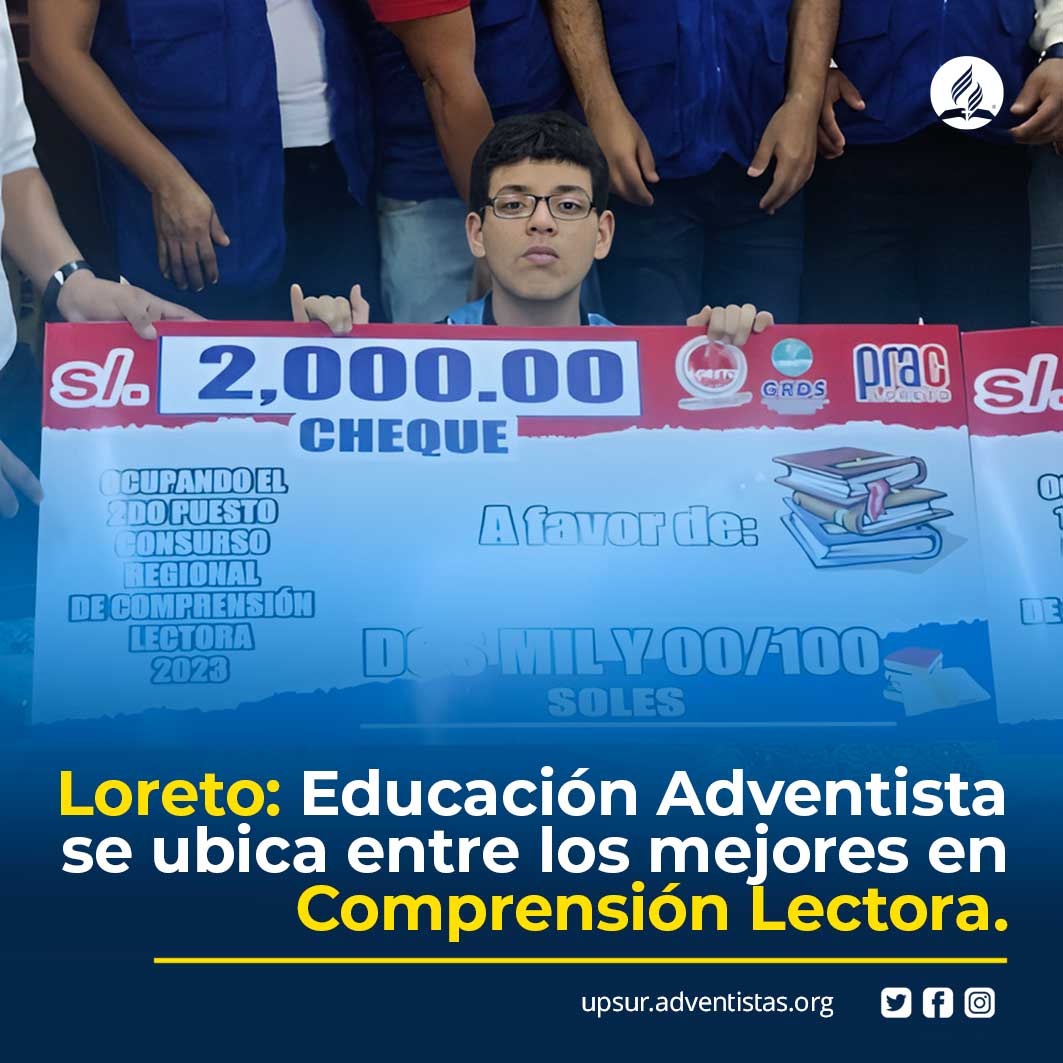 🔴 NOTICIA 📰 | Colegio Adventista Amazonas de Iquitos obtuvo el segundo lugar a nivel regional, tras sobresalir entre todos los colegios participantes de Loreto.✨

📍Noticia completa: iasd.pe/jQcPNF

📍Web: upsur.adventistas.org

#adventistasups #EducaciónAdventista