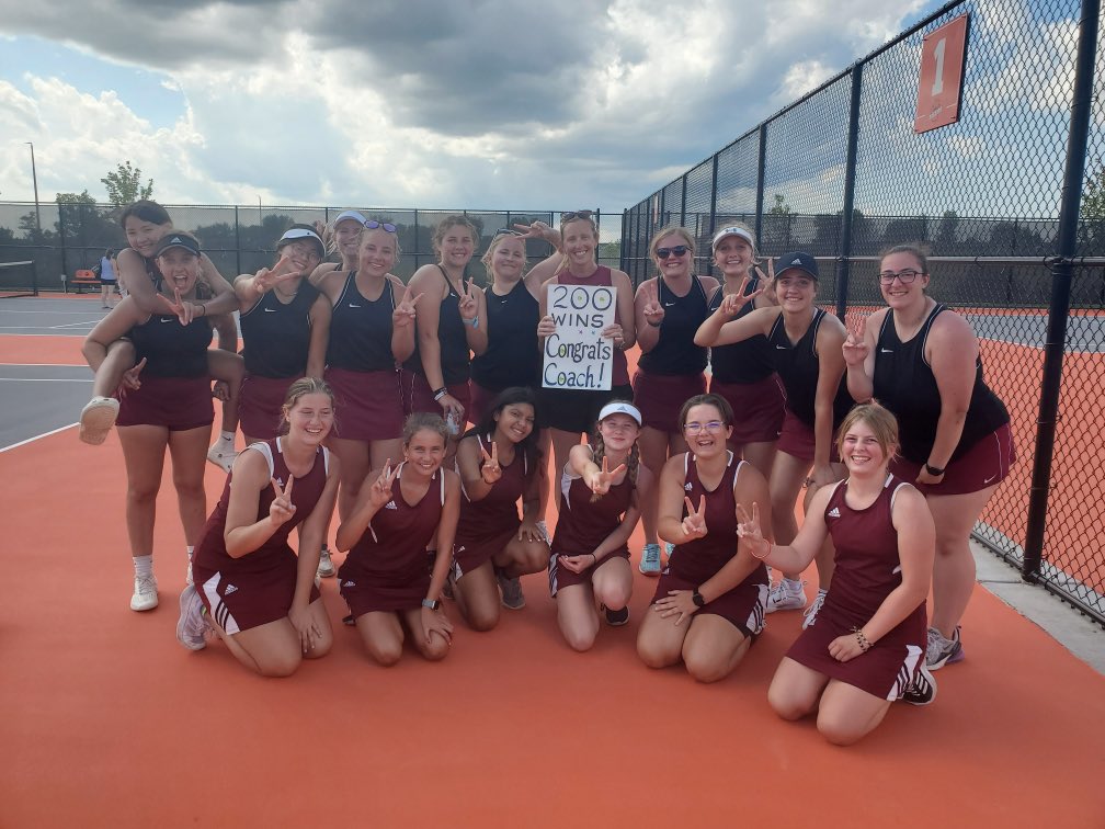 Congratulations to our Girls Tennis Coach, Jill Bailey, on her 200th career win! An awesome achievement for a coach whose influence on our athletes goes beyond their performance on the court.