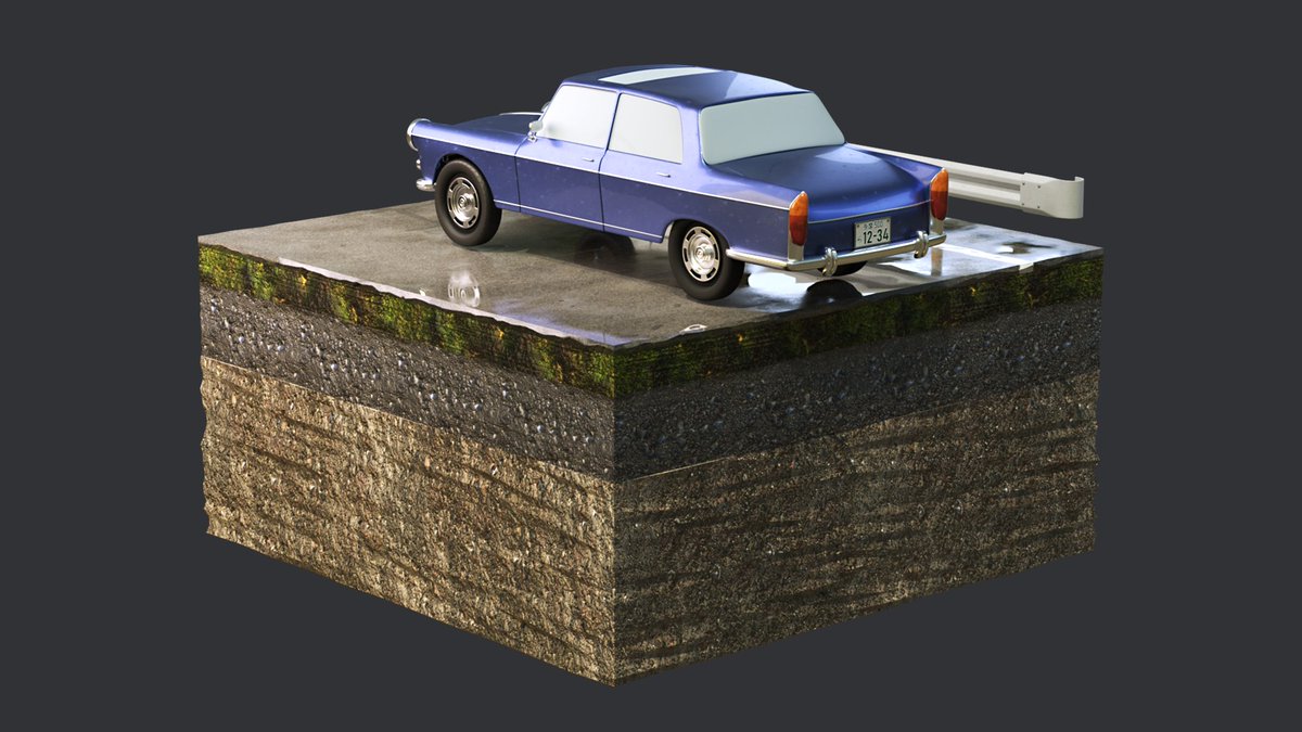 MarvinLeeeeeeee's tweet image. 車のモデリング上手くなりそう、自信つきそうな感じがしたので、もう一回挑戦。前よりうまくは出来たかな。
細部やってからの大枠のモデリングは難しいので、窓や突起部分からモデリングするのが良いかも。ソリッド化ようやく上手く使えた。
#blender
#blender初心者
#r3d