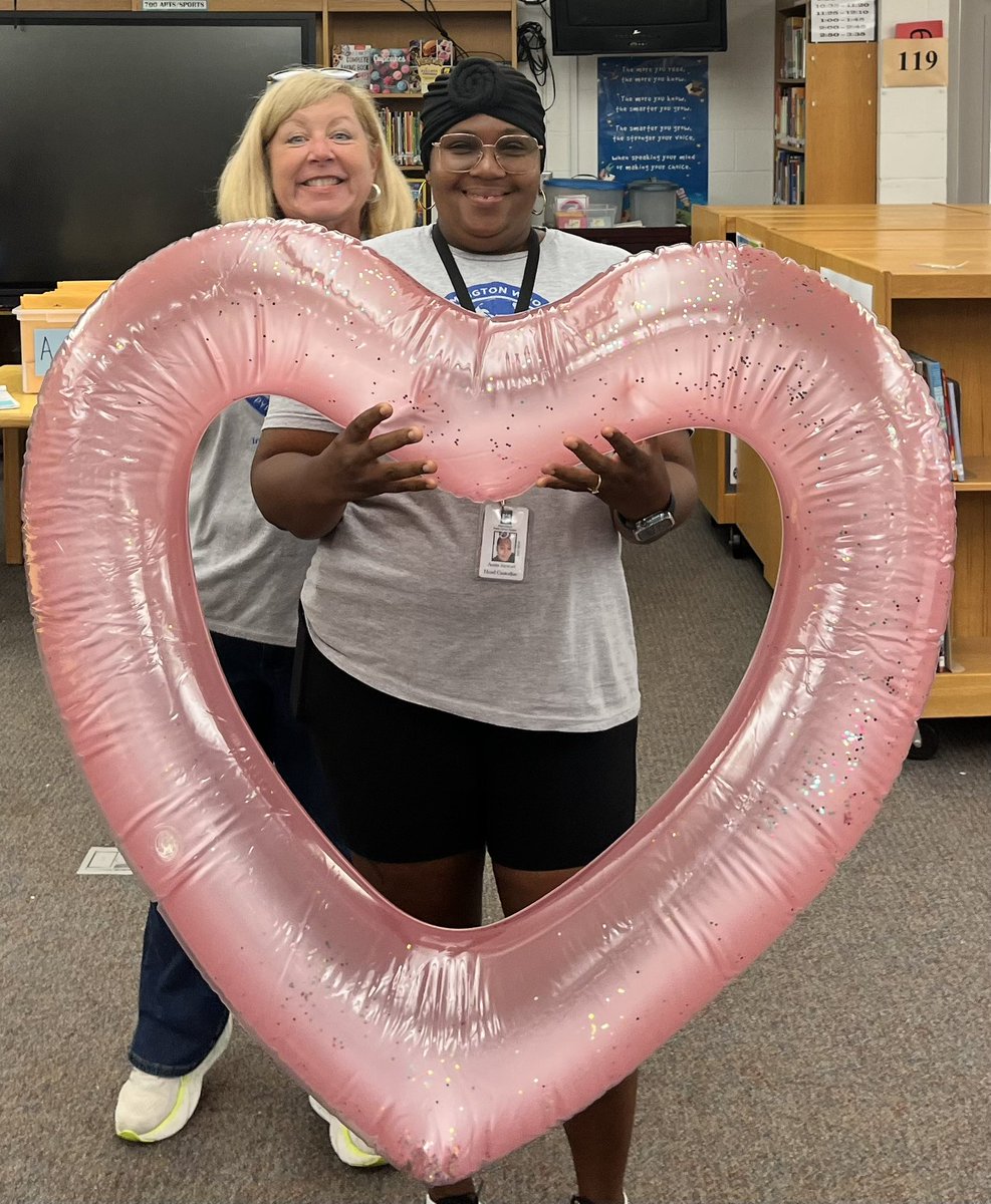 FWESIBPYP's tweet photo. Our team recognized our first “Staff Member with the biggest Heart” today- before Open House. Thank you Anita Stewart for all you do each day to support our school. You’ve gone above and beyond to get us ready for 23-24 and always with a heartfelt smile! ❤️ #fweslearningbyheart https://t.co/EJ5bwKuh3v