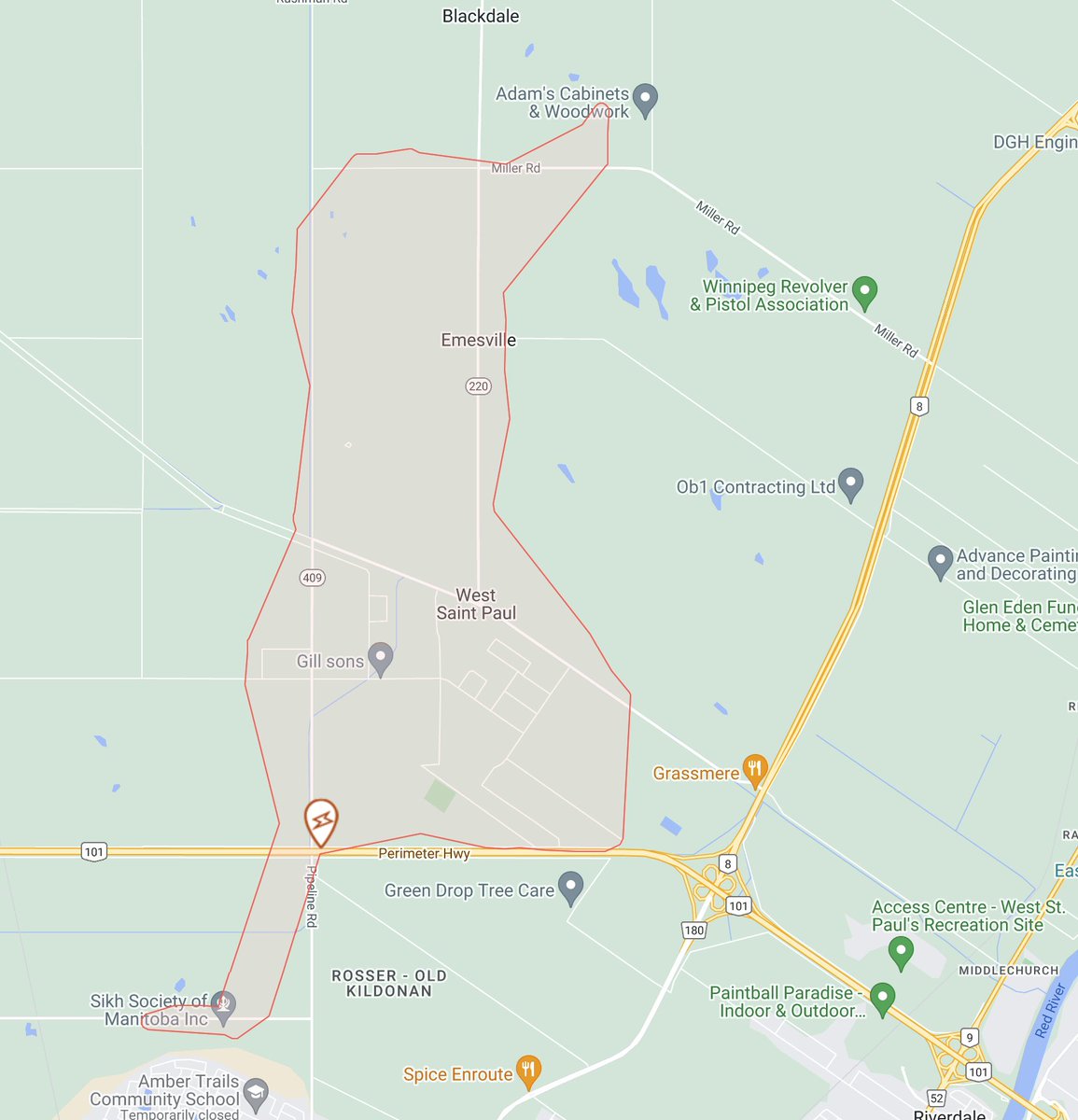 Looking into an #MBoutage in West Saint Paul area affecting about 600 customers. No estimated time of restoration yet — we appreciate your patience.