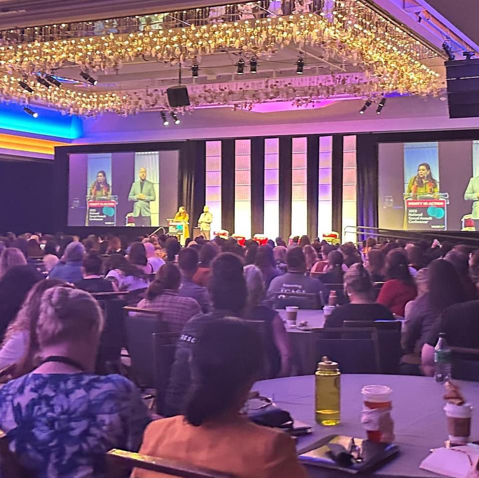 LCampesinas's tweet photo. We can’t express the amount of gratitude we have for @Valor_US_ . We leave the national conference of sexual assault awareness feeling lighter yet so full of inspiration, knowledge, wisdom and honor.  Thank you for this week of empowerment and true Equity in Action.#Equity https://t.co/C9Wo0aunbQ