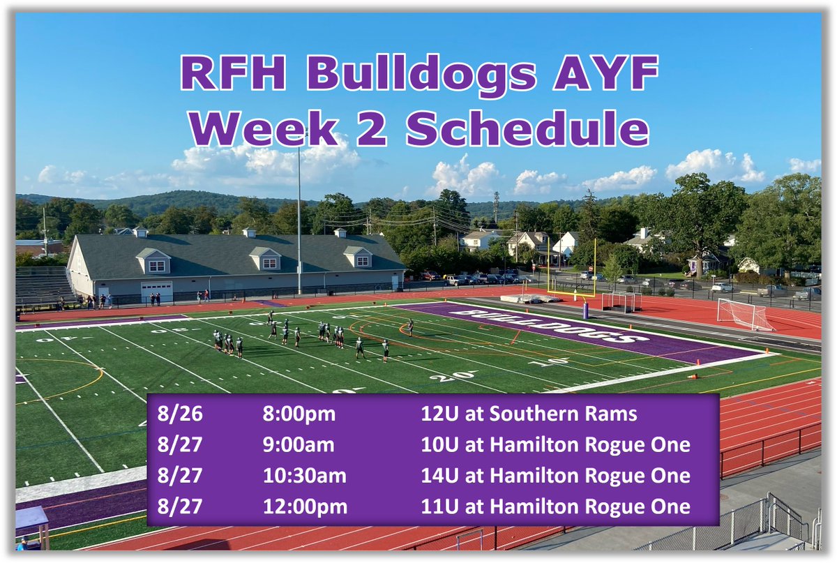Rumson-Fair Haven Youth Football & Cheer tweet media