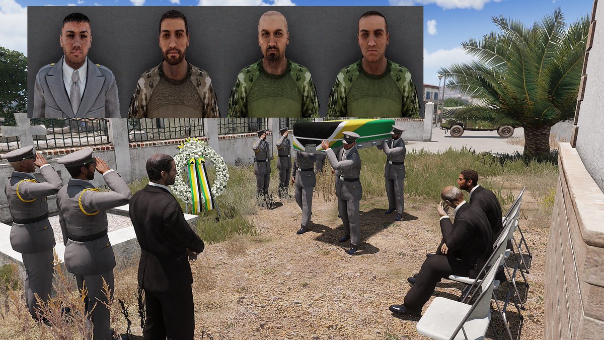 AltisDefence's tweet image. Unfortunately, we have to report four casualties since the operation aegean queen.

AAF - Lt. Alexandros Makris
GSO - Sgt. Alexandros Nikos
AAF - Pvt. Sebastianos Georgiou
AAF - Pvt. Theo G. Petropoulos

Our deepest condolences go out to the families.

#arma3