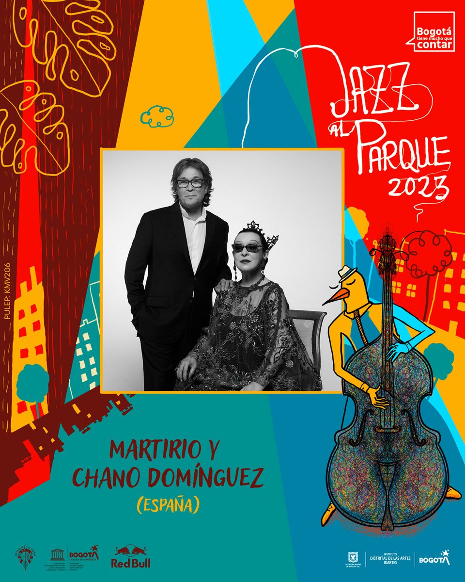 Desde España, llegan Martirio y Chano Dominguez a #JazzAlParque2023 con notas de copla-jazz para disfrutar una experiencia increíble. ⚡🎵

Te esperamos este 9 y 10 de septiembre en el Parque El Country. 

Sigue conectado a nuestras redes porque vienen más anuncios. 
#VivoElJazz