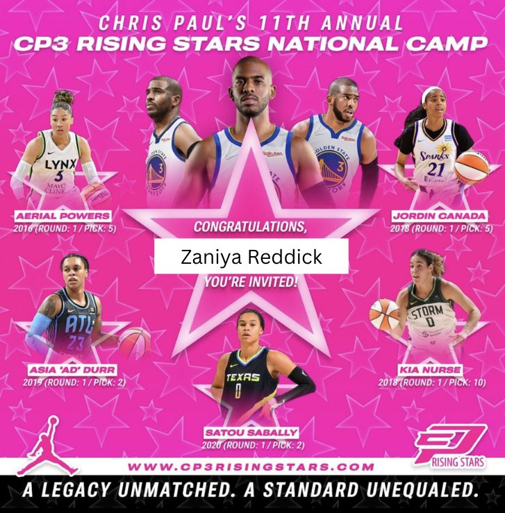 Coach Goodman (@coachcgoodman) on Twitter photo Good luck to <a href="/JaidiahB/">Jaidiah Blake 3</a> and <a href="/ZaniyaReddick/">Zaniya R</a> as they participate in the <a href="/CP3RisingStars/">🚀13TH ANNUAL CP3 RISING STARS NATIONAL CAMP🚀</a> National Camp. This is one of the top camps in the country that brings out the best of the rising freshman and sophomores class Good luck to <a href="/JaidiahB/">Jaidiah Blake 3</a> and <a href="/ZaniyaReddick/">Zaniya R</a> as they participate in the <a href="/CP3RisingStars/">🚀13TH ANNUAL CP3 RISING STARS NATIONAL CAMP🚀</a> National Camp. This is one of the top camps in the country that brings out the best of the rising freshman and sophomores class