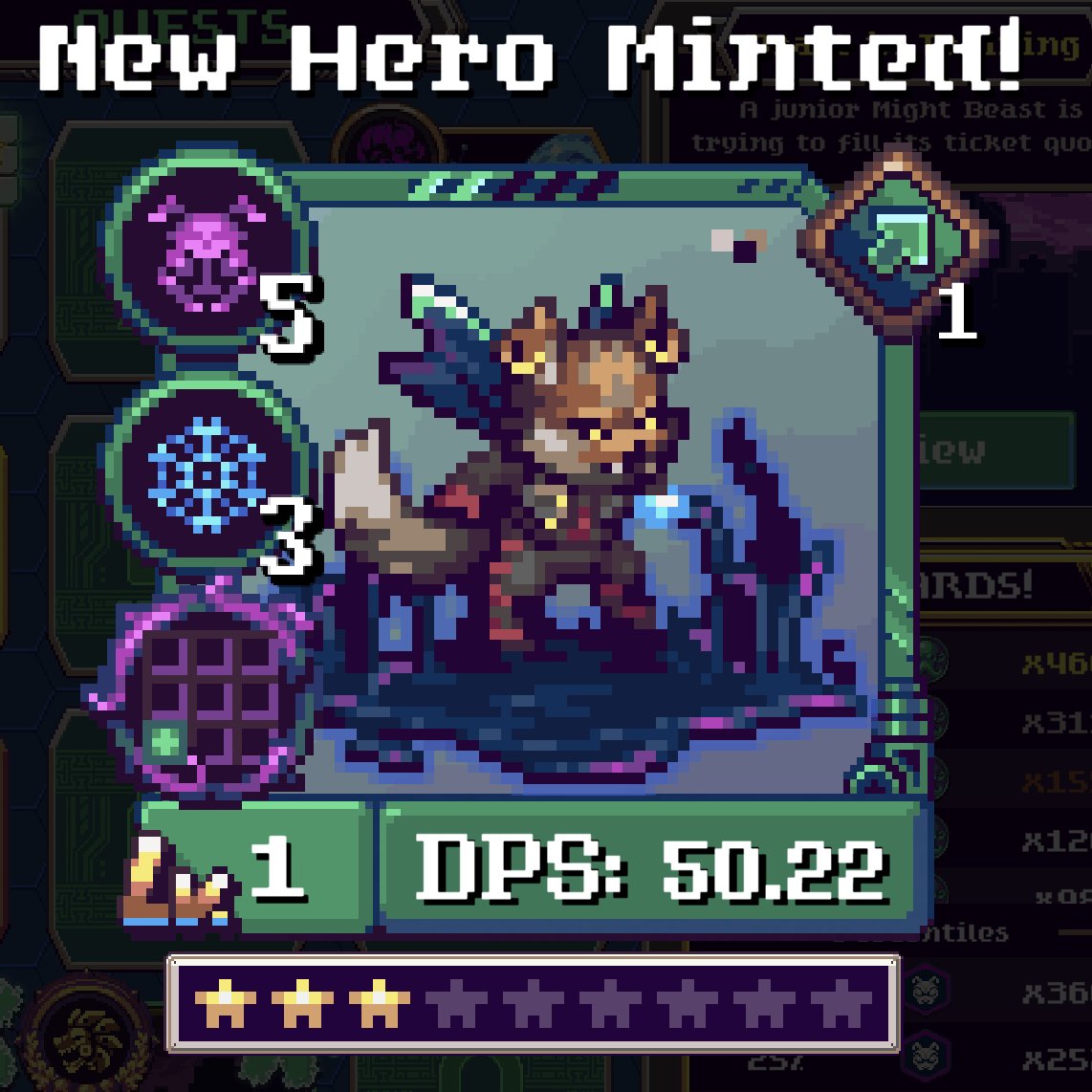 MJfromthe6ix's tweet photo. Won 1st place on today's boss fight and earned enough THUL to mint my first corrupted hero on @DimensionX_NFT #Ethereum Let's goooo!!!  Shit just got real #Web3Gaming #DimensionX #opensea https://t.co/vE4X6FDGgd
