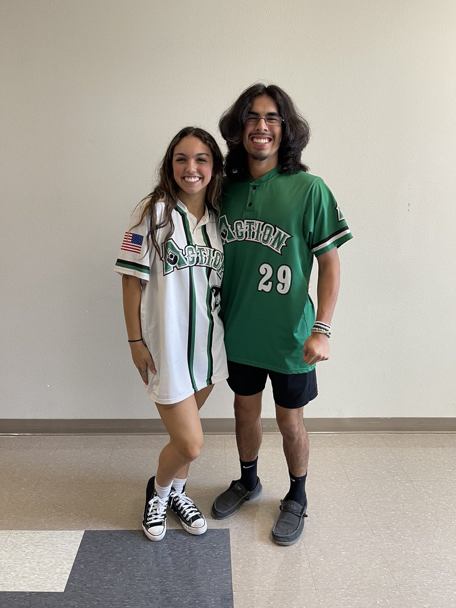 Spirit Day at Lago Vista HS. Jersey Day! 💚🖤⚾️ <a href="/ActionBaseball/">Action Baseball Club</a> <a href="/haydenhooton29/">hayden hooton</a>