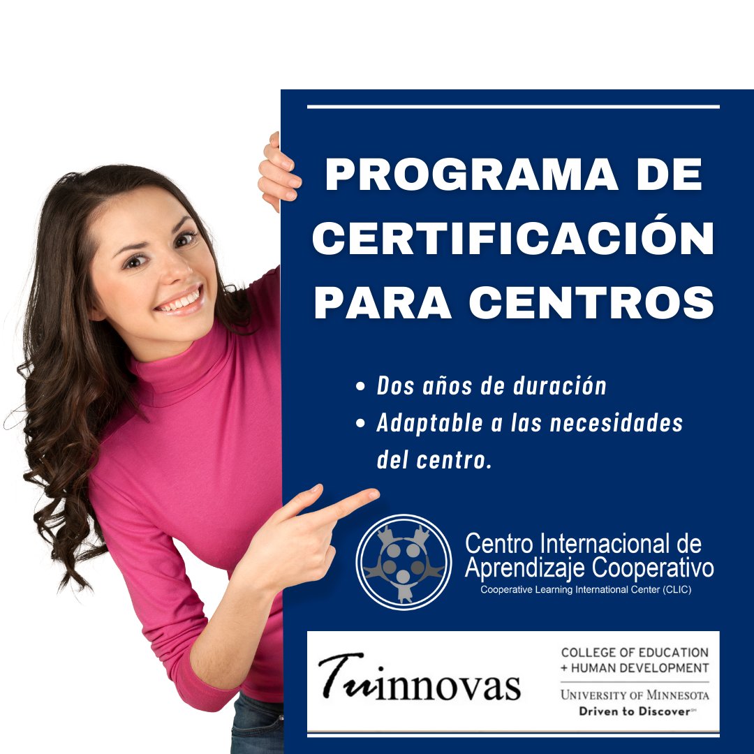 🌟 Transforma tu centro en líder de #EducaciónCooperativa. Con nuestra certificación:
🛡️ Refuerza tu misión.
📚 Implementación efectiva.
🧠 Asesoramiento experto.
🏆 Reconocimiento global.
💰 Descuentos en formación.
Únete a la vanguardia educativa 🚀 #CertificaciónCooperativa