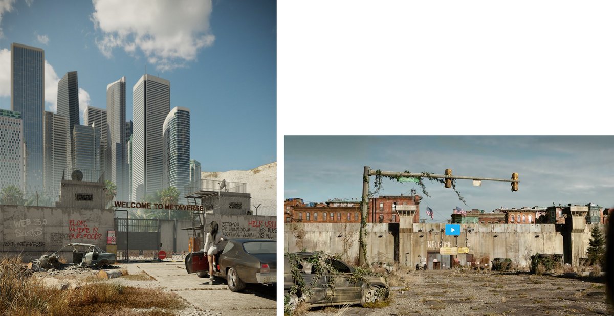 MatissAndre's tweet photo. This is a very funny coincidence) How similar meanings but different context. I created my work more than year ago, March 6, 2022 #TheLastOfUs #Metaverse #WEB3 #nftart @HBO @TheLastofUsHBO https://t.co/WlpBymKsnh