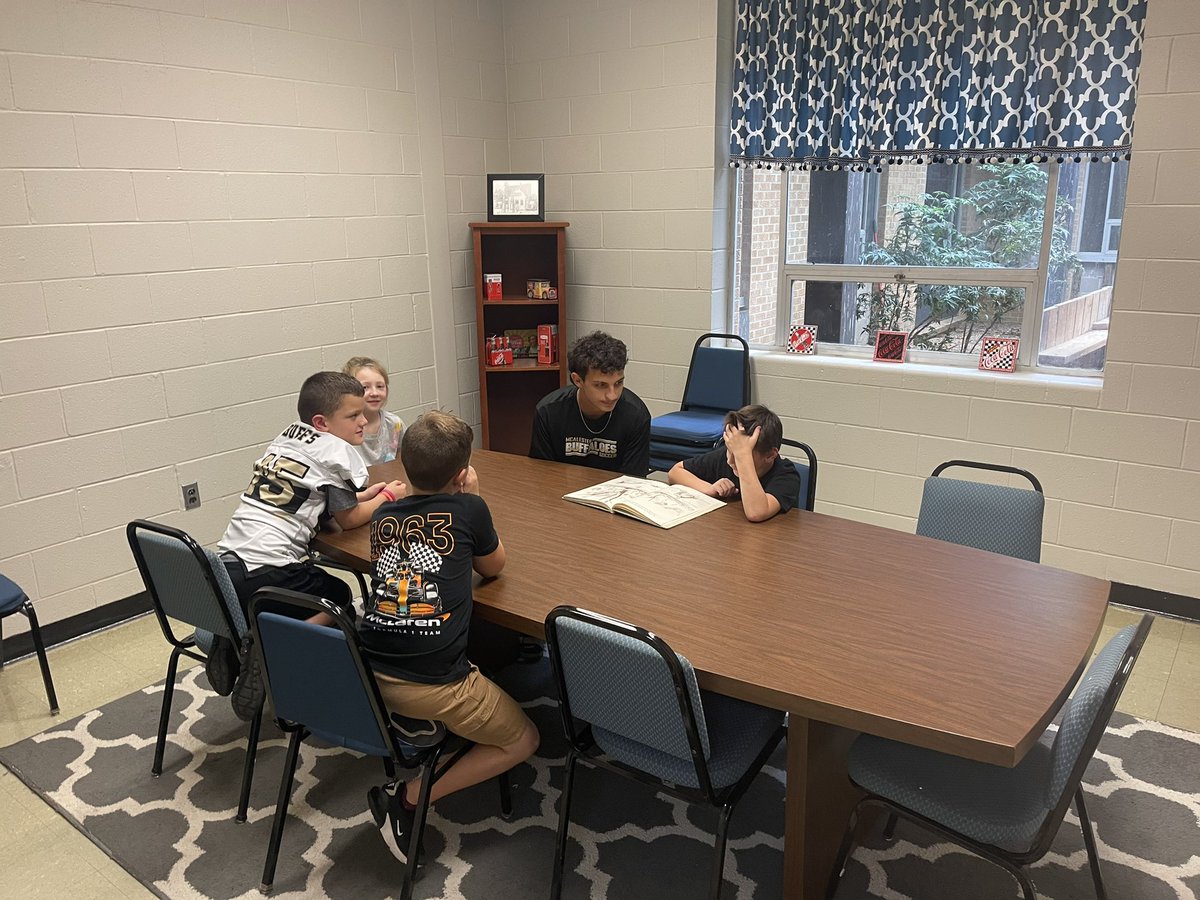 Boys_BuffSoccer's tweet photo. Spent some time this afternoon reading at Puterbaugh!📚🧠 https://t.co/npmNcftxgu
