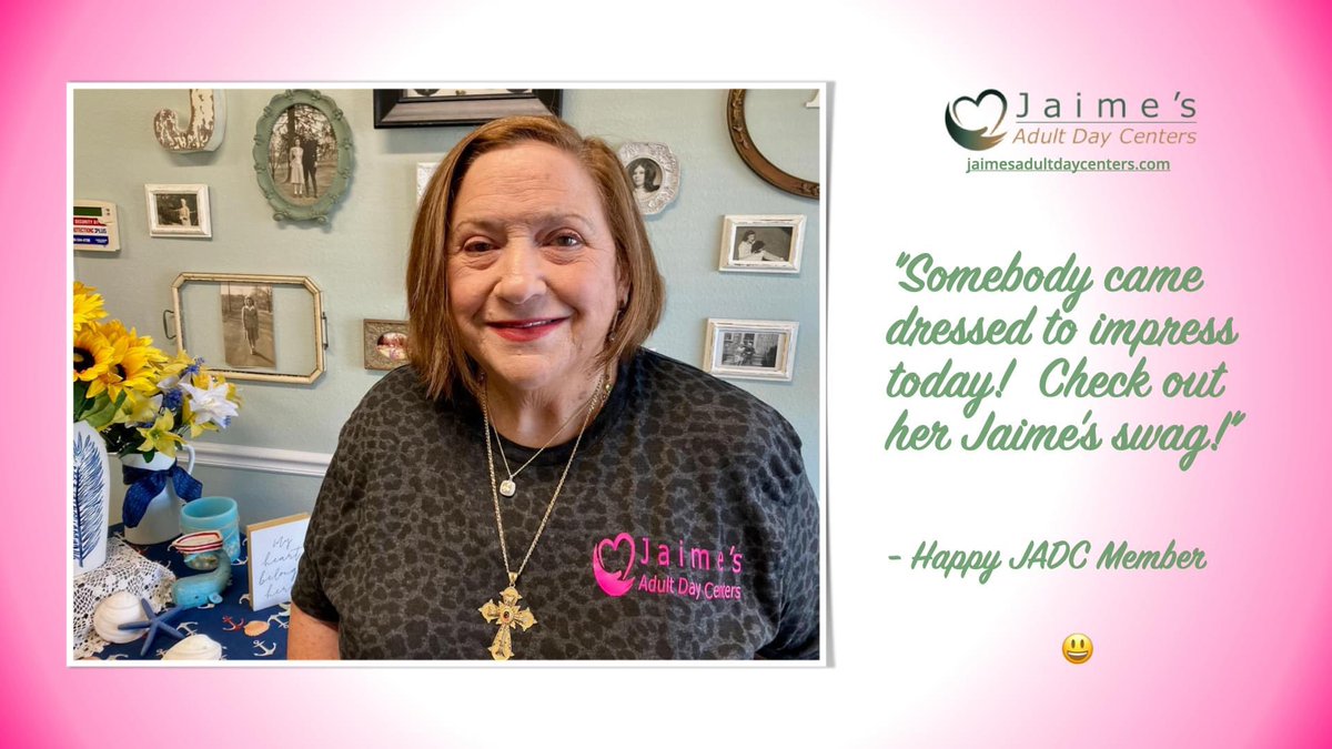 Happy Friday! Fun to see members in JADC swag! Have a great weekend everyone. 😎
#lutzfl #memorycare