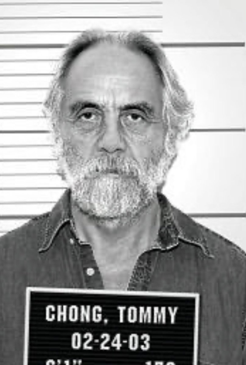 tommychong's tweet image. Since we’re sharing mugshots 🌿💨