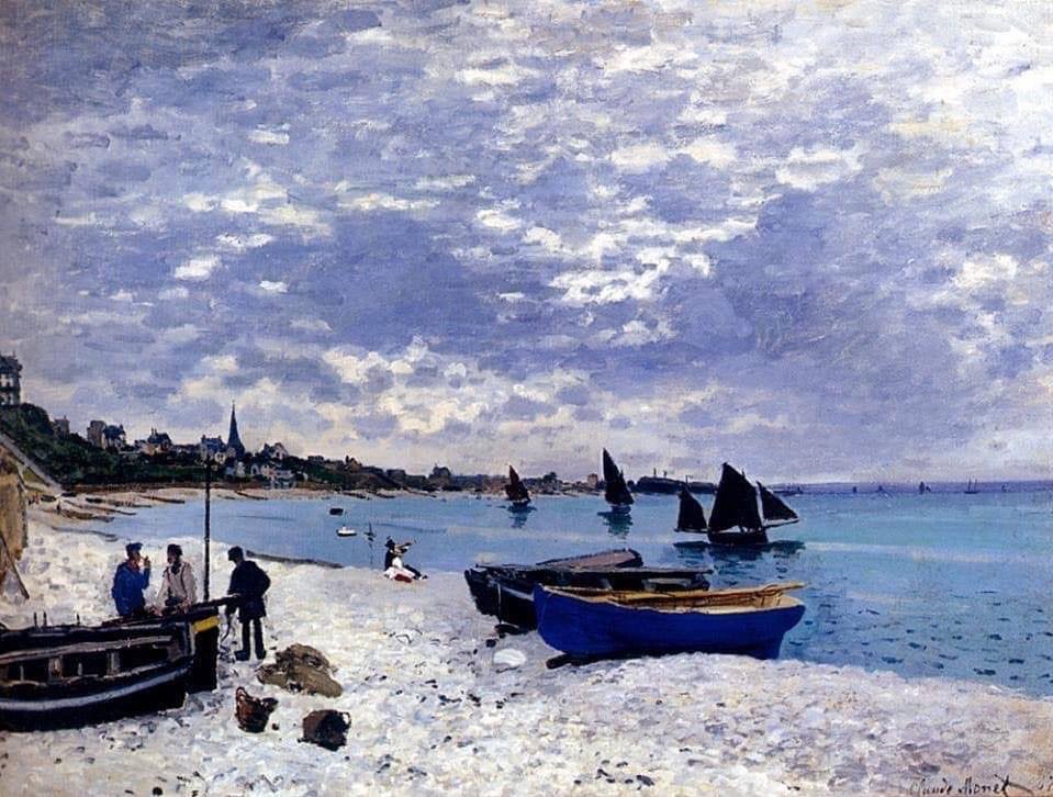 lauracanhadas's tweet photo. Playa Saint Adresse, 1867. #ClaudMonet #arte #impresionismo https://t.co/fE2vNiOToK