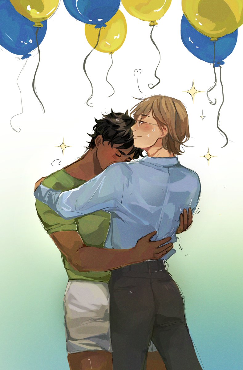 Anhue_'s tweet photo. En mi hc los abrazos que le da Lu a Sebas en su cumpleaños son asi como si la intensión fuera no soltar
(dibujar a luciano haciéndole puchero a seba mi pasioooon)
#bruruweek #BruruWeek2023 #latinhetalia https://t.co/6EUBSFtGdv