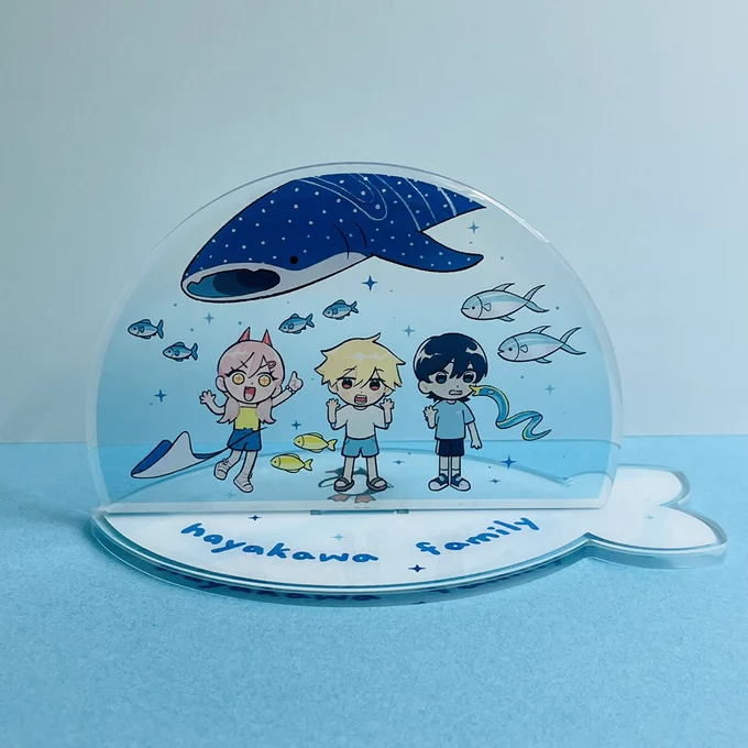 Hayakawa fam standee pics!! I realize i never uploaded them here  but it up on my shop! 
