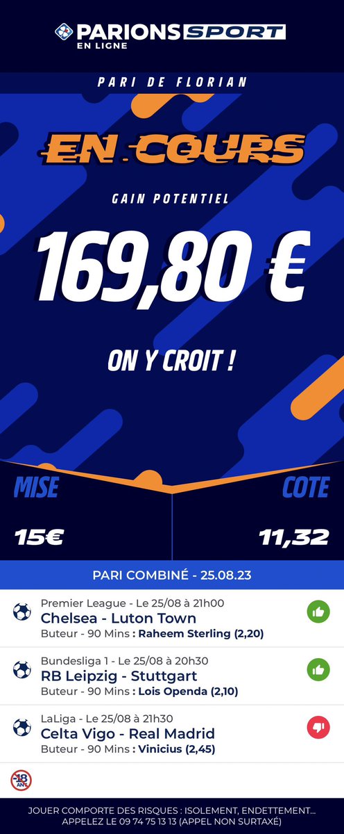 DelforgeFlorian's tweet photo. @ozgreg68 @ValueBet3 Lundi ? Mdrr ils abusent un peu ! https://t.co/w5bJ7Zt0nw