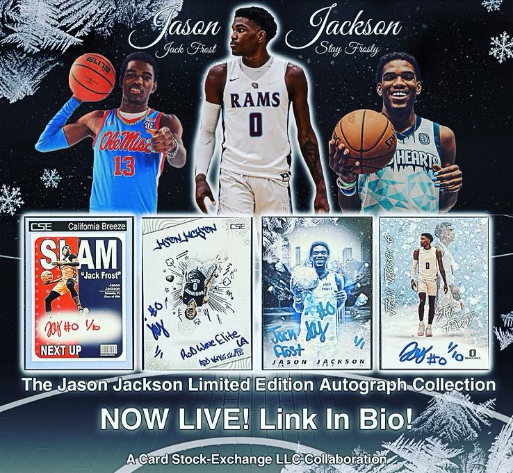 Those Jason Jackson autographed cards available now @Jayjack01 cardstockexchange.com/cse-athlete-in…