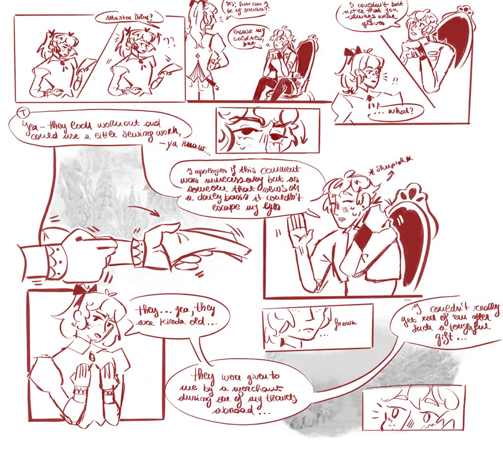 glopaisen's tweet photo. old #thomaluc comic panel and sum pretty bois sitting in my draft pile https://t.co/lowh9QQI0k