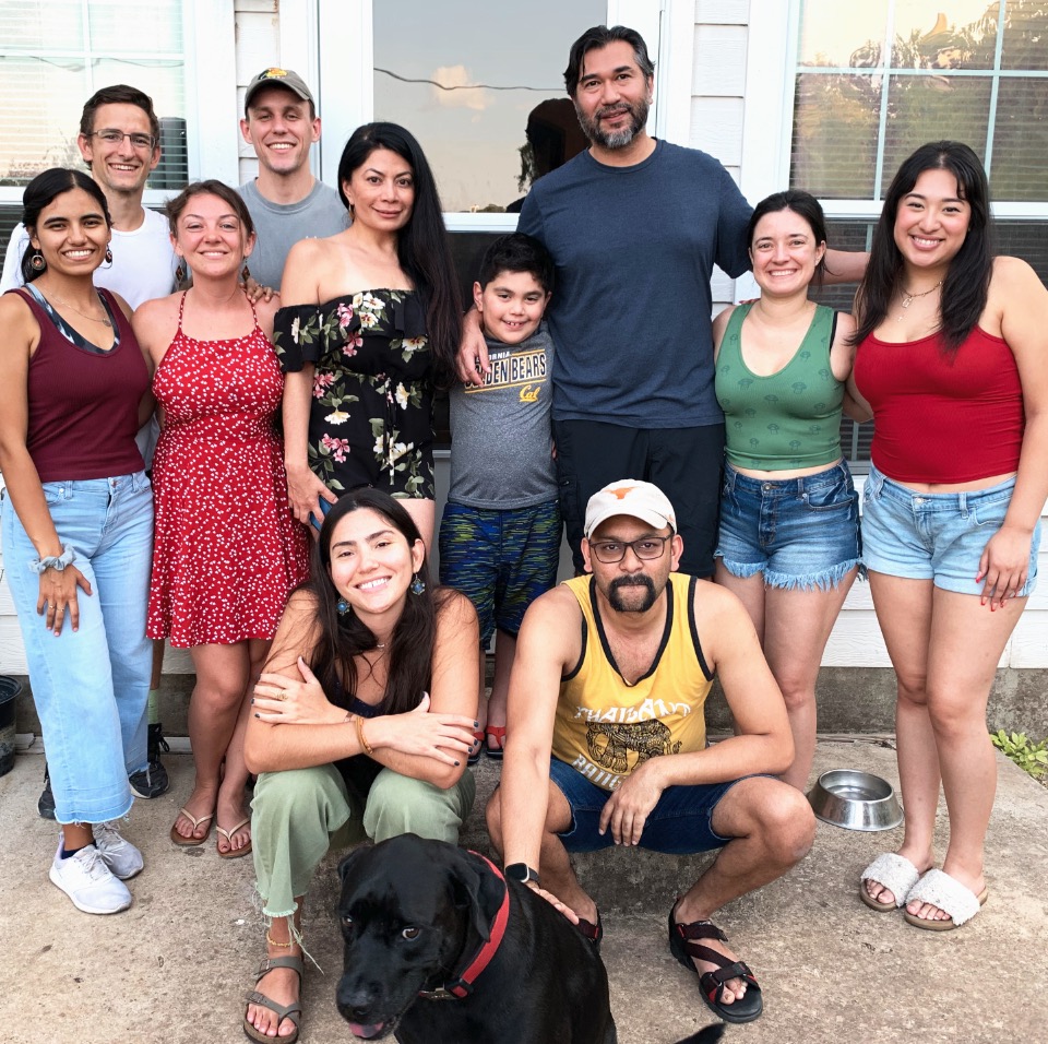 texcroc's tweet photo. Last week we had our 1st #RDZLab bbq since the pandemic, now 1st week of the semester is done 🙂 Proud of these talented and hardworking people and so excited about this academic year, lots of wonderful things to come! #LatinxPI #txst #txstbio 🧬🐍🍄🐸 https://t.co/oRBDlh3NoG