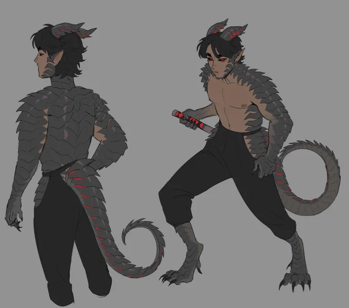 my scaly LAD whom i LOVE 