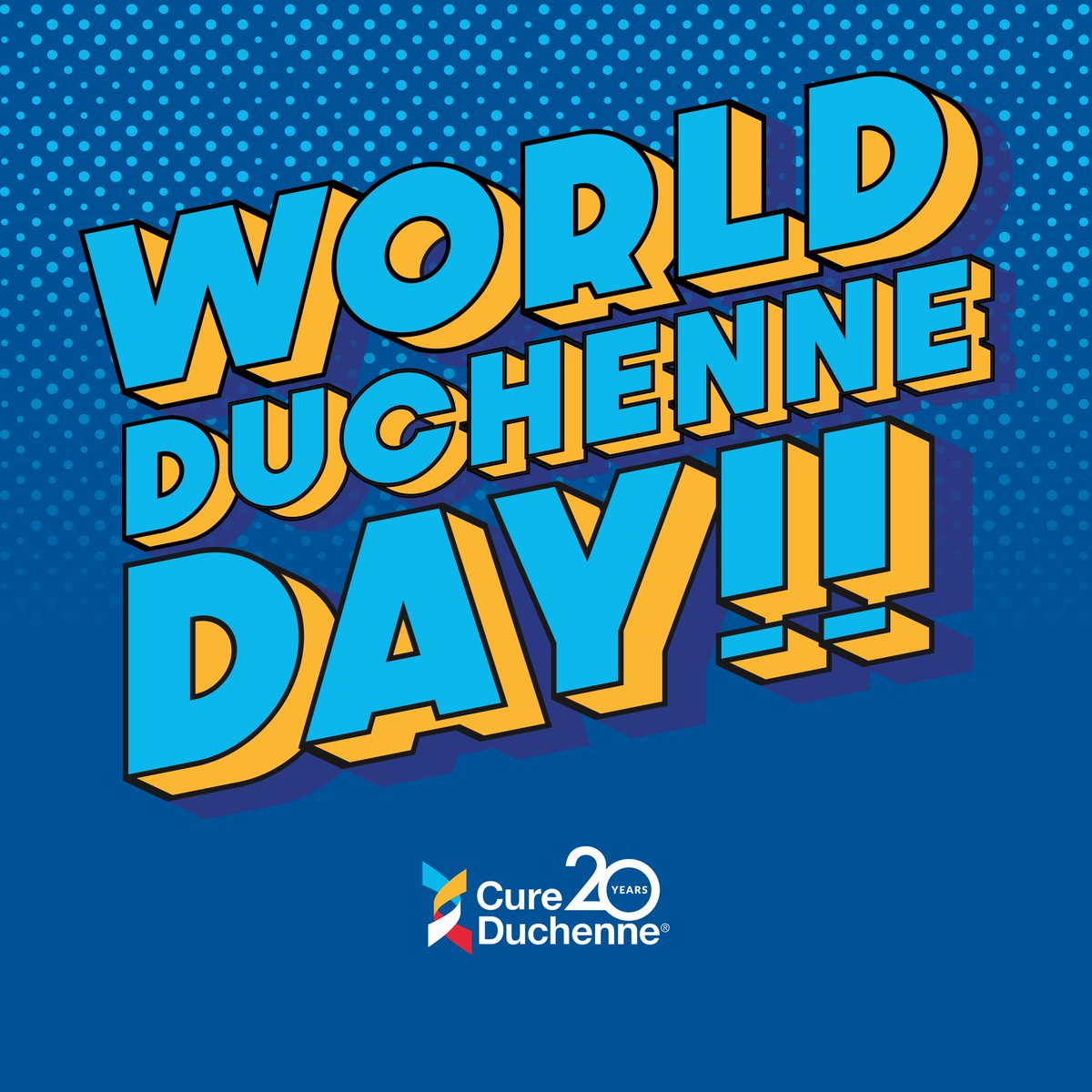 CureDuchenne's tweet photo. On September 7, we will be observing World Duchenne Day alongside the rest of our community. 
To help us raise awareness and funds for research, be sure to buy your own World Duchenne Day tee shirt to wear on Sept. 7.
Purchase here: https://t.co/99rVIZyJwl👕 https://t.co/13xIhgHev5